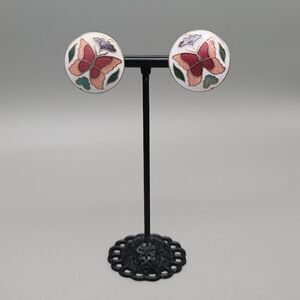 VINTAGE Butterfly Earrings